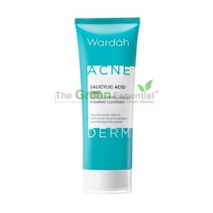 WARDAH ACNEDERM SALICYLIC ACID ZINC ACNE CLEARING LOW PH FOAMING CLEANSER 100ML