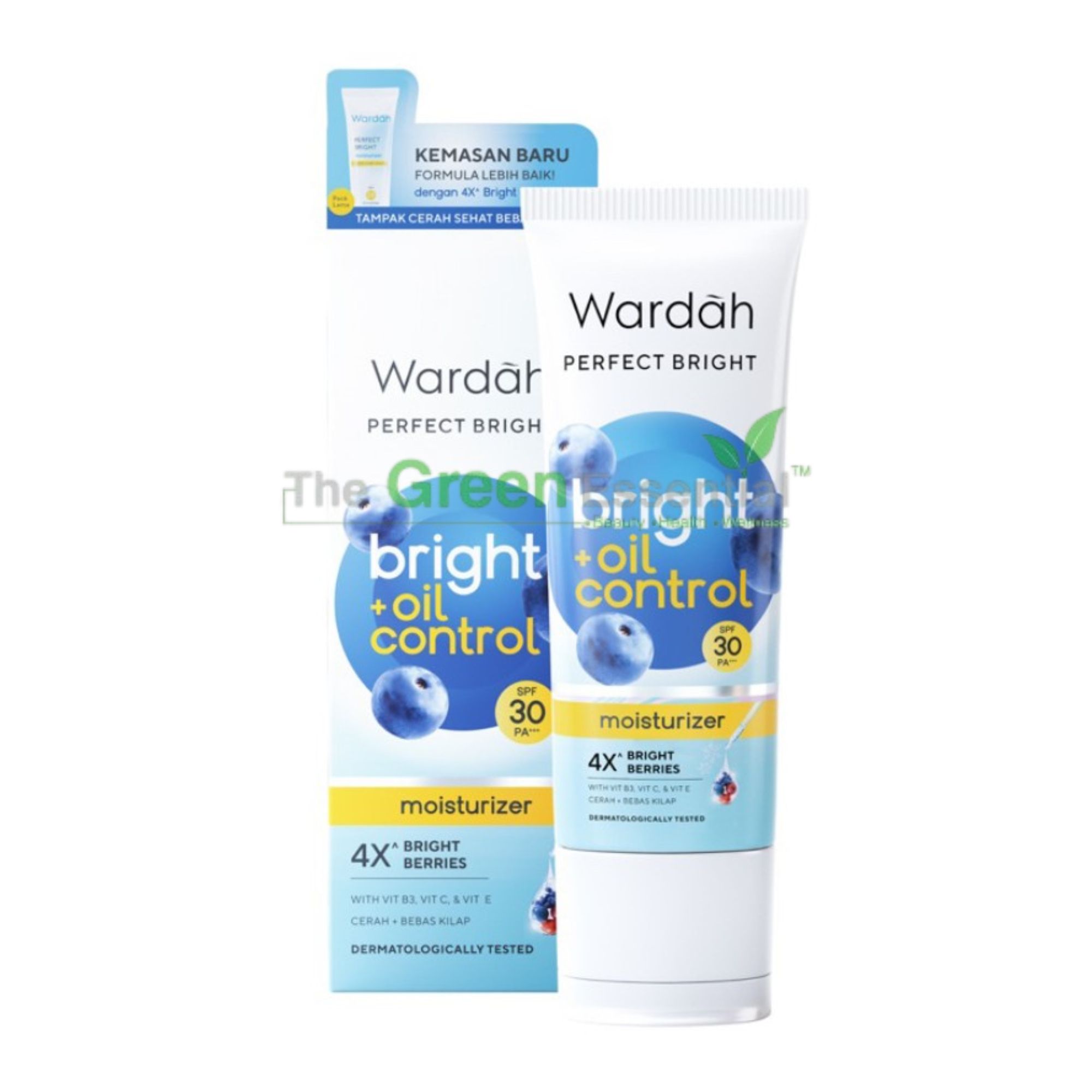 WARDAH PERFECT BRIGHT MOISTURIZER BRIGHT + OIL CONTROL SPF 30 PA +++ 20ML