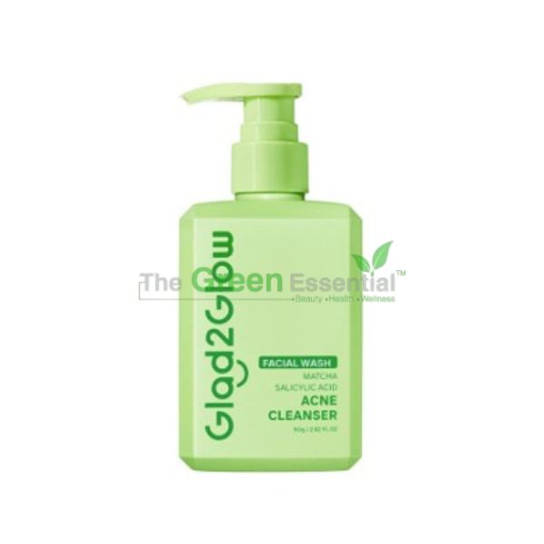 GLAD2GLOW MATCHA SALIC. ACNE CLEANSER 80G
