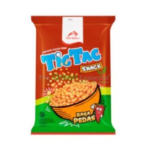 DUA KELINCI TIC TAC CASSAVA SNACKS SPICY