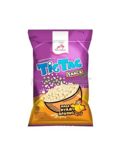 DUA KELINCI TIC TAC CASSAVA SNACKS CHICKEN ONION
