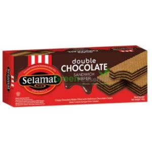 SELAMAT SANDWICH WAFER DOUBLE CHOCOLATE