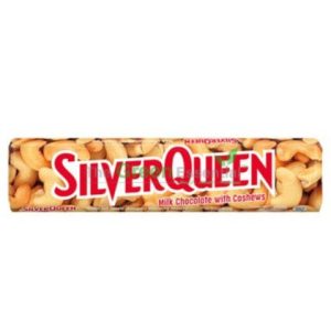 SILVERQUEEN MILK CHOCOLATES WITH CASHEWS