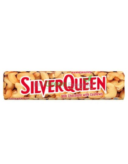 SILVERQUEEN MILK CHOCOLATES WITH CASHEWS