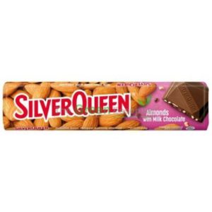SILVERQUEEN MILK CHOCOLATE WITH ALMOND