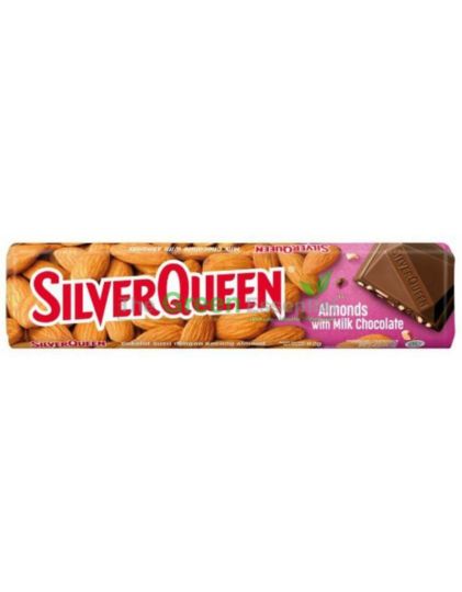 SILVERQUEEN MILK CHOCOLATE WITH ALMOND