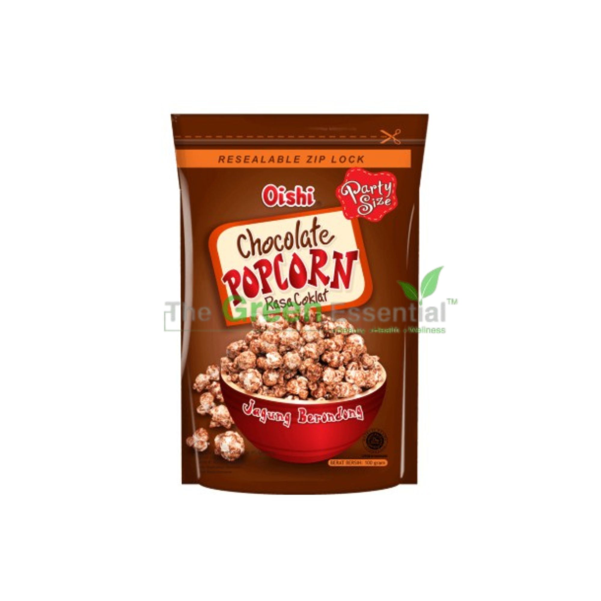 OISHI POP CORN RASA COKLAT