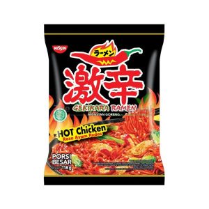 NISSIN GEKIKARA HOT CHICKEN 118G