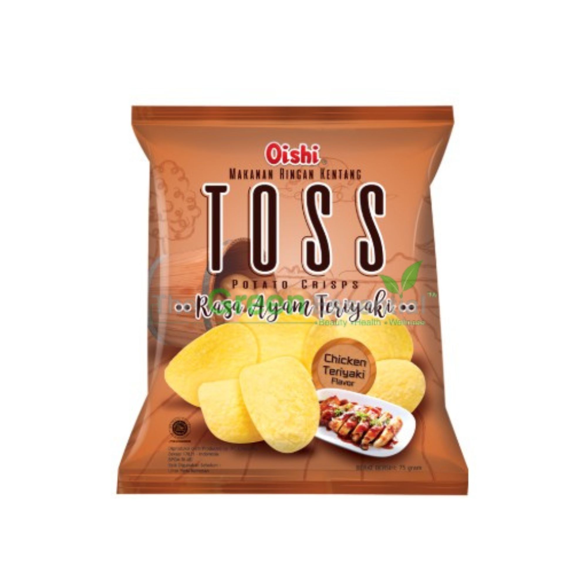 OISHI TOSS POTATO CHIPS CHICKEN TERIYAKI