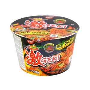 NISSIN GENKI BOWL HOT CHICKEN 100G