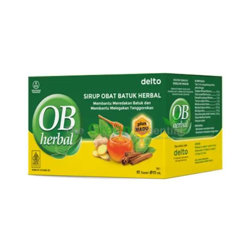 OB OBAT BATUK HERBAL SACHETS 15ML