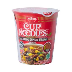 NISSIN CUP KALDU SAPI JEPANG 62G