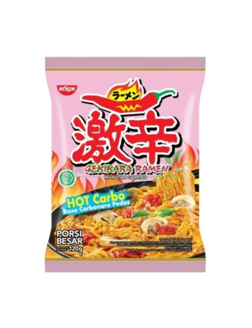 NISSIN GEKIKARA HOT CARBONARA 120G