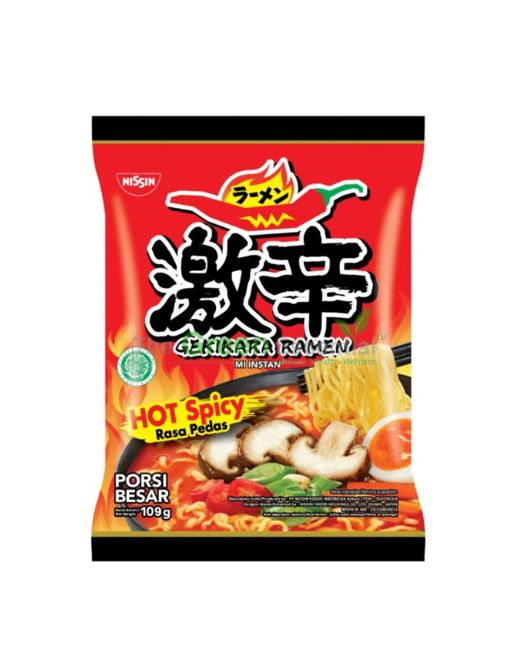 NISSIN GEKIKARA HOT SPICY 108G