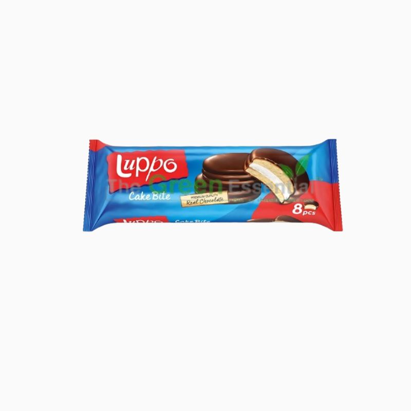 LUPPO CAKE BITE CHOCO WITH MARSHMALLOW 184G