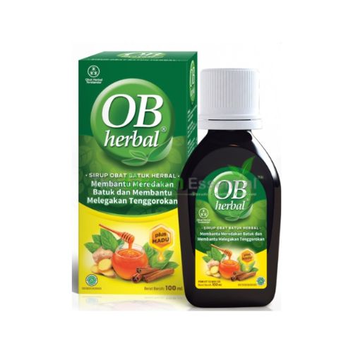 OB OBAT BATUK SIRUP HERBAL PLUS MADU 100ML