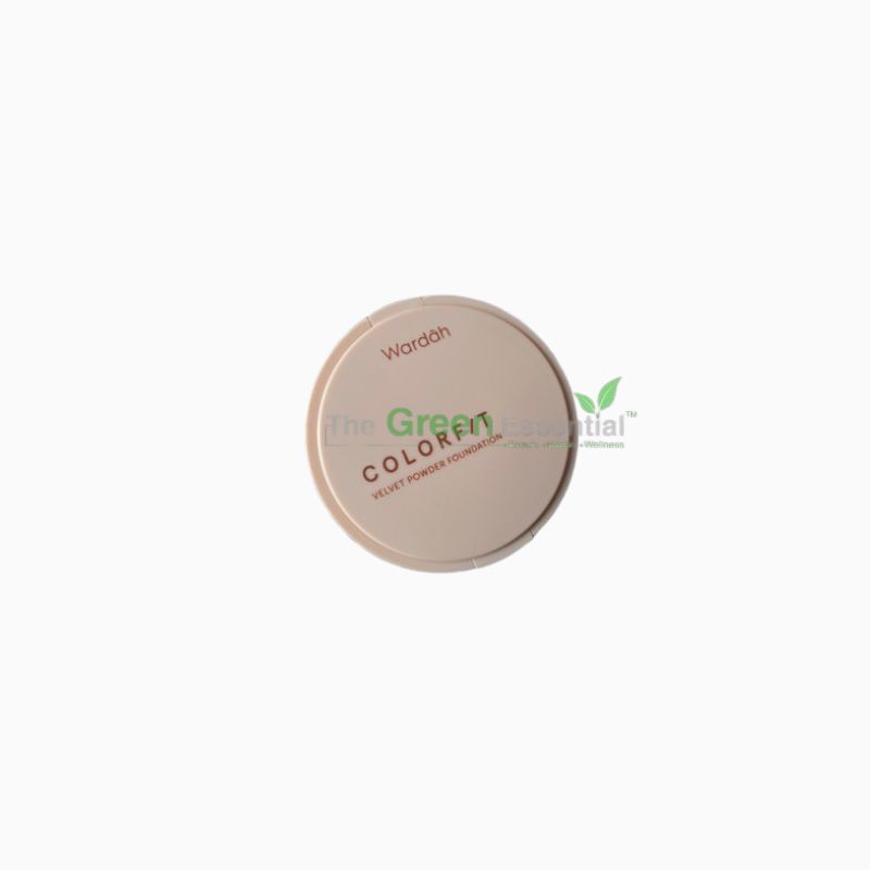 Wardah Colorfit Velvet Powder Foundation 11C Pink Fair 11 g