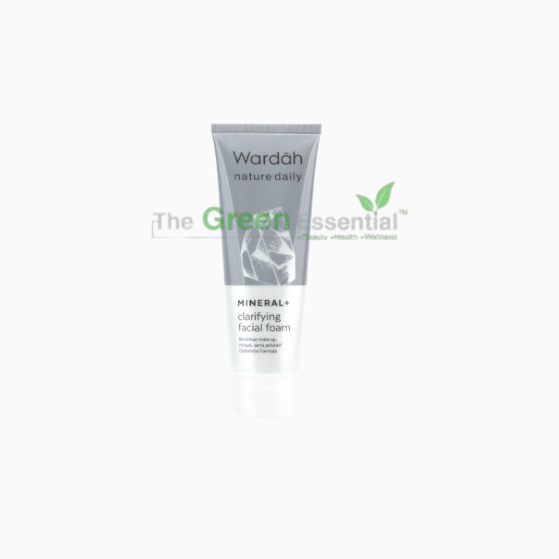 Wardah Nature Daily Mineral+ Clarifying Facial Foam 100 ml