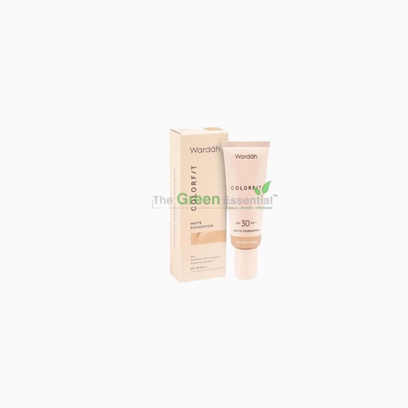 Wardah Colorfit Matte Foundation 22N Light Ivory 25 ml