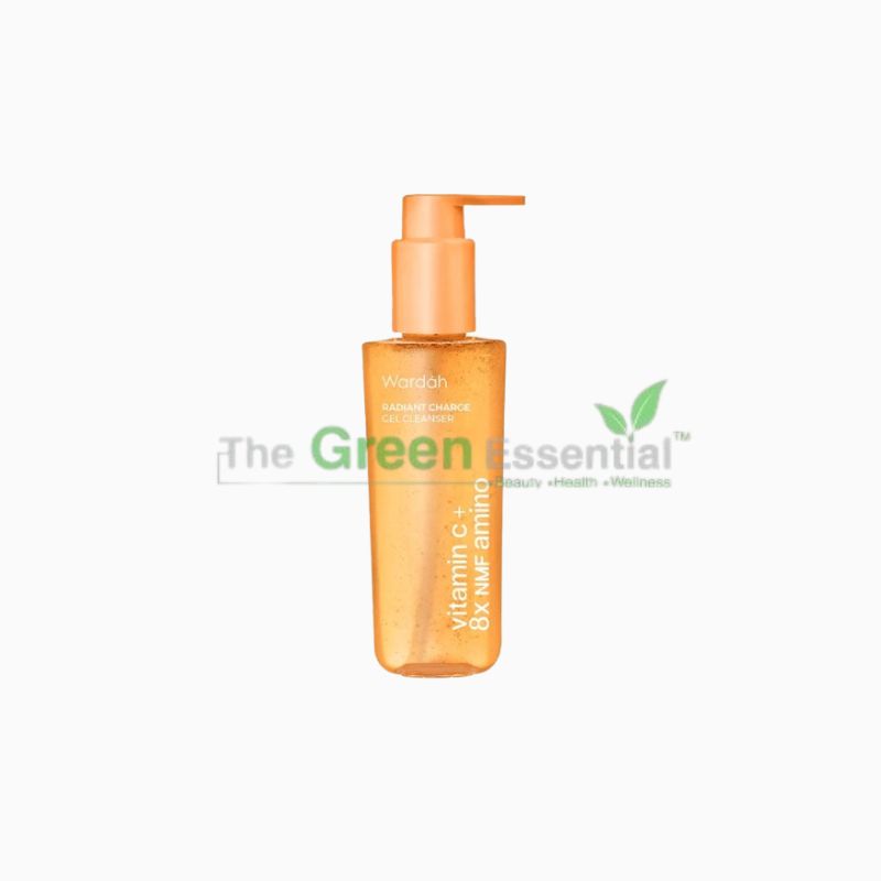 Wardah Vitamin C + 8X NMF Amino Radiant Charge Gel Cleanser 120 ml