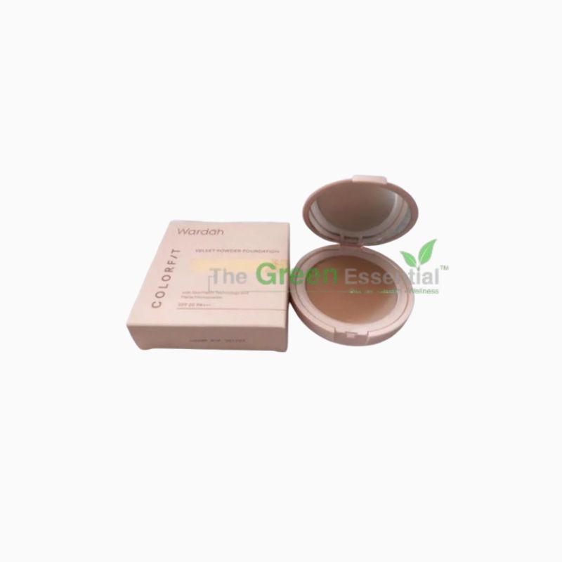 Wardah Colorfit Velvet Powder Foundation 31C Parfait 11 g