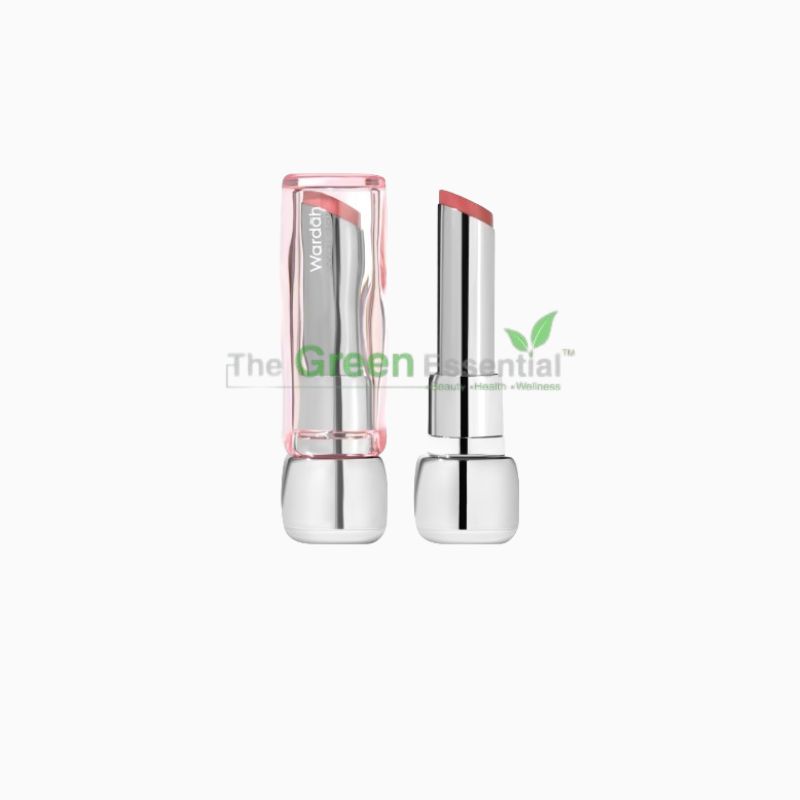 Wardah Glossicle Peptide Balm 01 Sparkling Peach 3.2 g