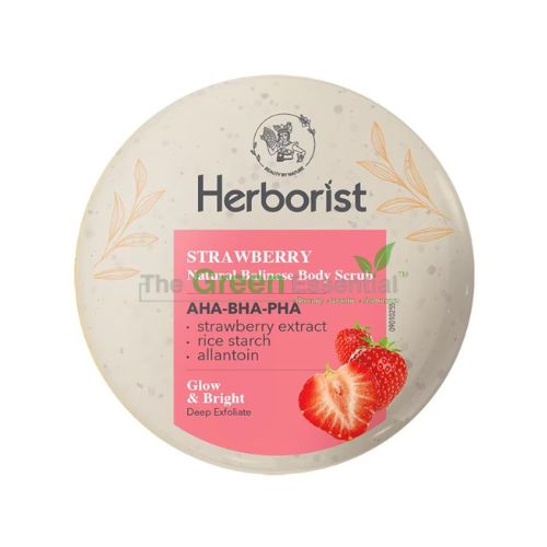 HERBORIST STRAWBERRY NATURAL BALINESE BODY SCRUB 100ML