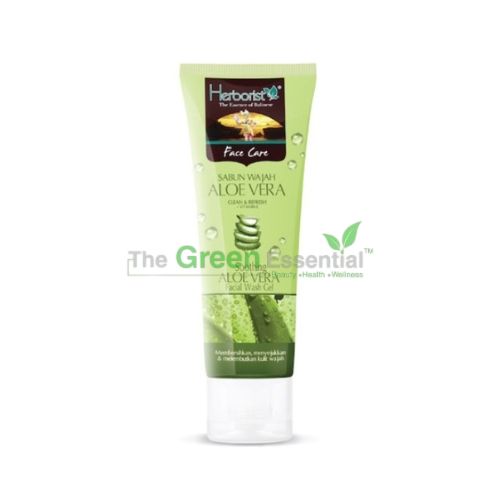 HERBORIST SABUN WAJAH ALOE VERA FACIAL WASH GEL 80ML