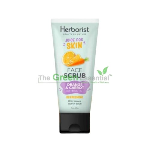HERBORIST JUICE FOR SKIN ORANGR & CARROT FACE SCRUB 80G