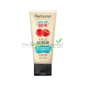 HERBORIST JUICE FOR SKIN RASPBERRY & TOMATO FACE SCRUB 80G