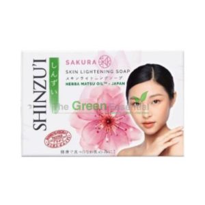 SHINZUI SAKURA SKIN LIGHTENING BAR SOAP 80G