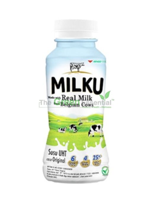MILKU UHT MILK ORIGINAL FLAVOR 200ML
