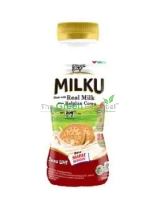 MILKU UHT MARIE BISKUIT FLAVOR 200ML