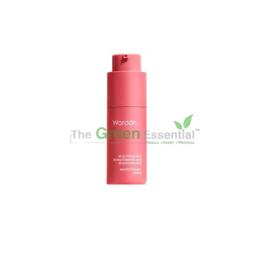 Wardah 5% Glycolic Acid 3% Maltobionic Acid 2% Succinic Acid Micro Peeling Serum 20 ml