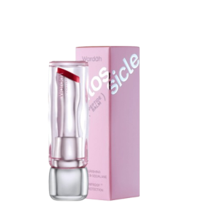 Wardah Glossicle Peptide Balm 04 Pomé Milkshake 3.2 g